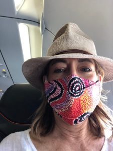 Aboriginal-design face mask